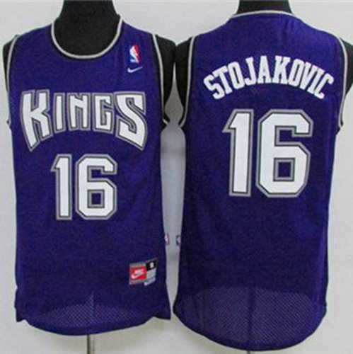 Sacramento Kings #16 Peja Stojakovic Purple Throwback Stitched NBA Jersey,We sell and wholesale Sacramento Kings #16 Peja Stojakovic Purple Throwback Stitched NBA Jersey on line form chian!